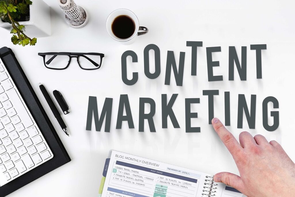 Content marketing workspace setup